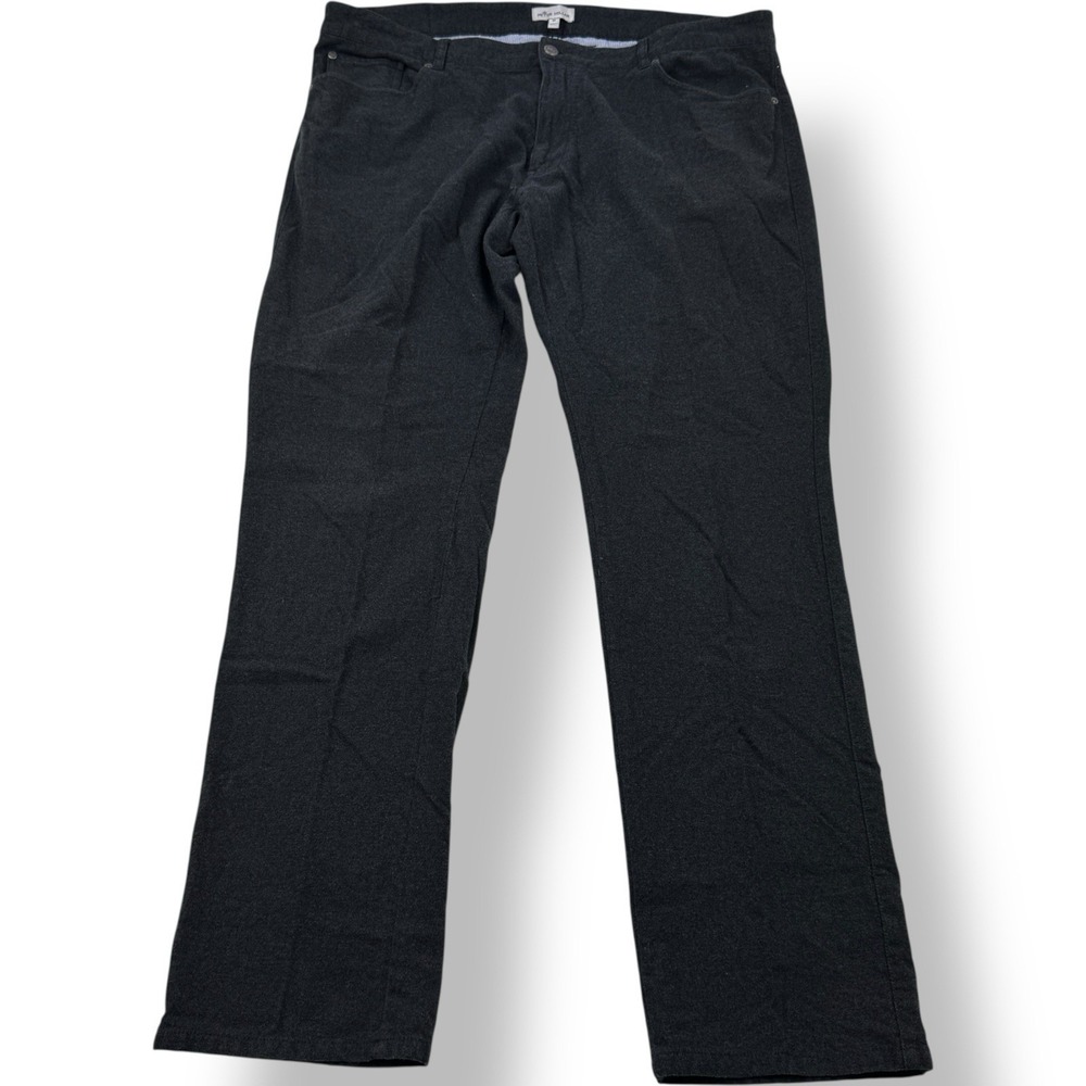 Peter Millar Crown Gray Cotton Elastane 5 Pocket Pants Men's‎ Size 40x33
